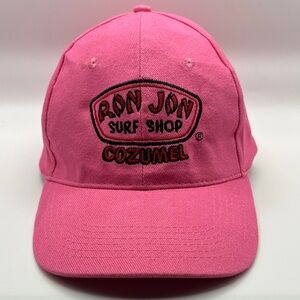 Ron Jon Surf Shop Pink Embroidered Cap